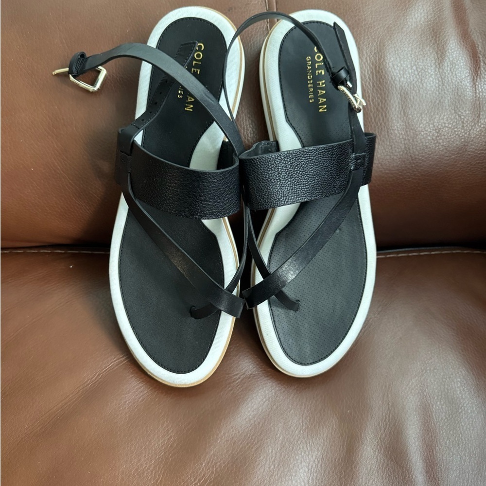 Cole Haan Women's Black Sandals - Picture 2 of 8
